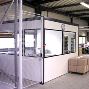 Cloisons d'atelier modulaires à monter sur site Élikit MSI Toulouse France spécialiste des cabines d'atelier Cloisons d'atelier à monter sur site Élikit MSI