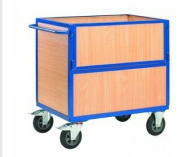 CHARIOT ATELIER CONTAINER BOIS SANS COUVERCLE MSI