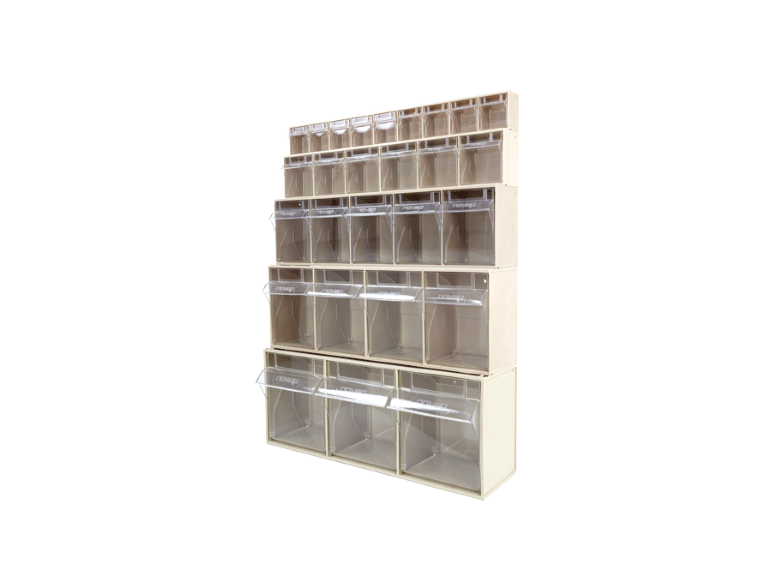 MSI - blocs à tiroir basculant pour le stockage en atelier et magasin d'usine
