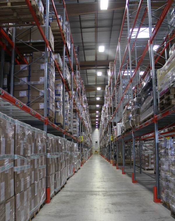 Rayonnages à palettes pour entrepôt de magasin - MSI Toulouse et France spécialiste du stockage industriel RAYONNAGE-A-PALETTES-1