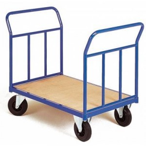 plate-forme chariot roulant pour manutention industrielle ou d'atelier