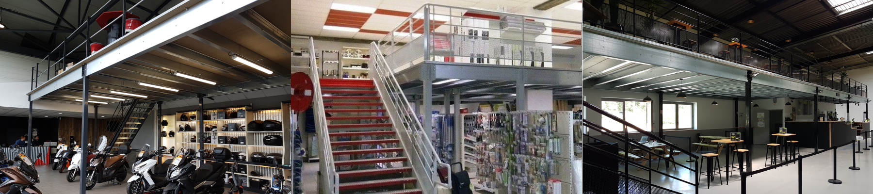 Mezzanines métalliques pour magasins et établissements recevant du public MSI France